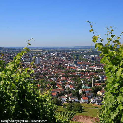 Blick über Heilbronn