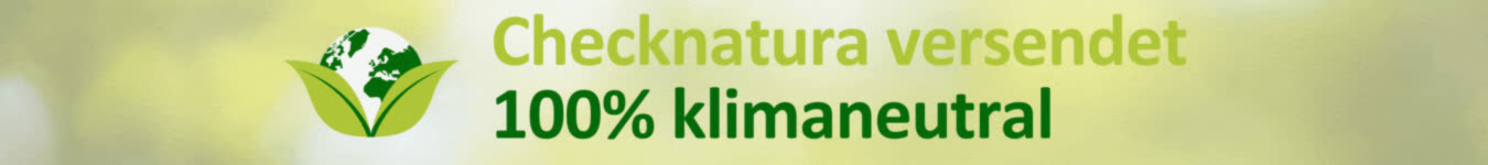 Checknatura versendet alle Bestellungen klimaneutral mit GoGreen von DHL