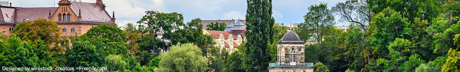 Parkgelände in Potsdam