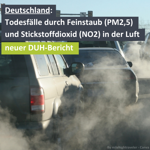 Ein Bild mit Autos, die Abgase ausstoßen.