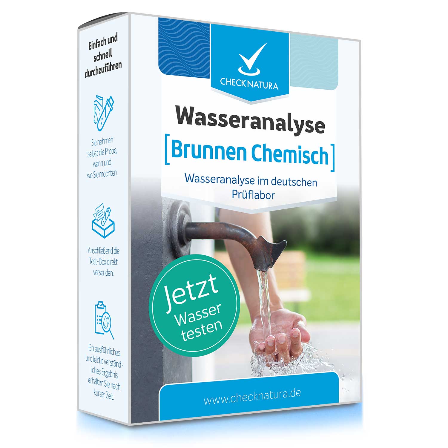 Brunnenwassertest Chemisch Checknatura Wassertest Brunnen Chemisch