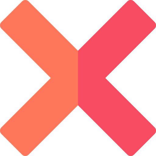 Rotes Gefahren-X