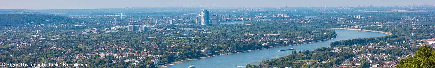 Blick über die Stadt Bonn