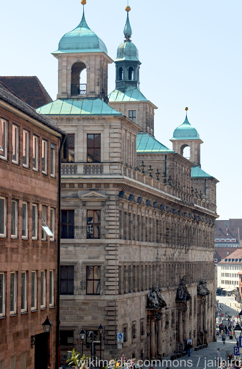 Das Rathaus in Nürnberg