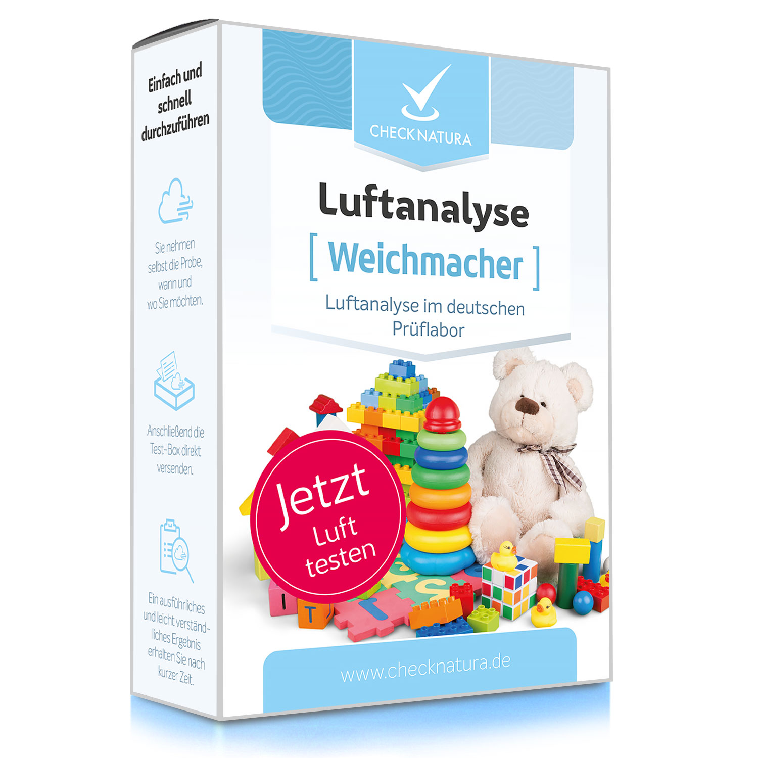 Lufttest auf Weichmacher