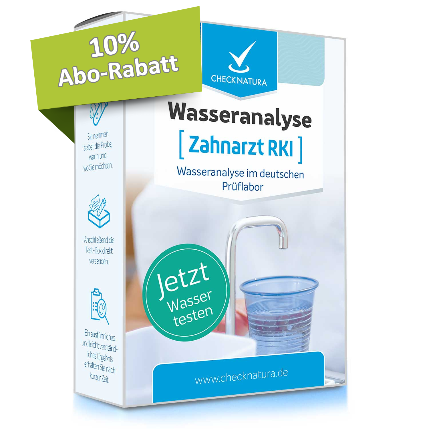 Wasseranalyse RKI mit 10% Abo-Rabatt