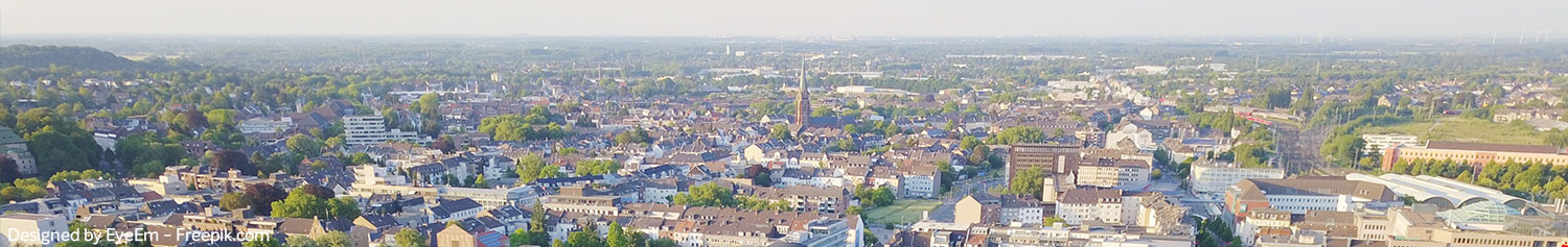 Panoramabild von Mönchengladbach