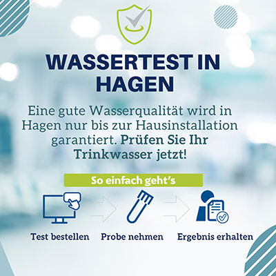 Wassertest in Hagen Banner