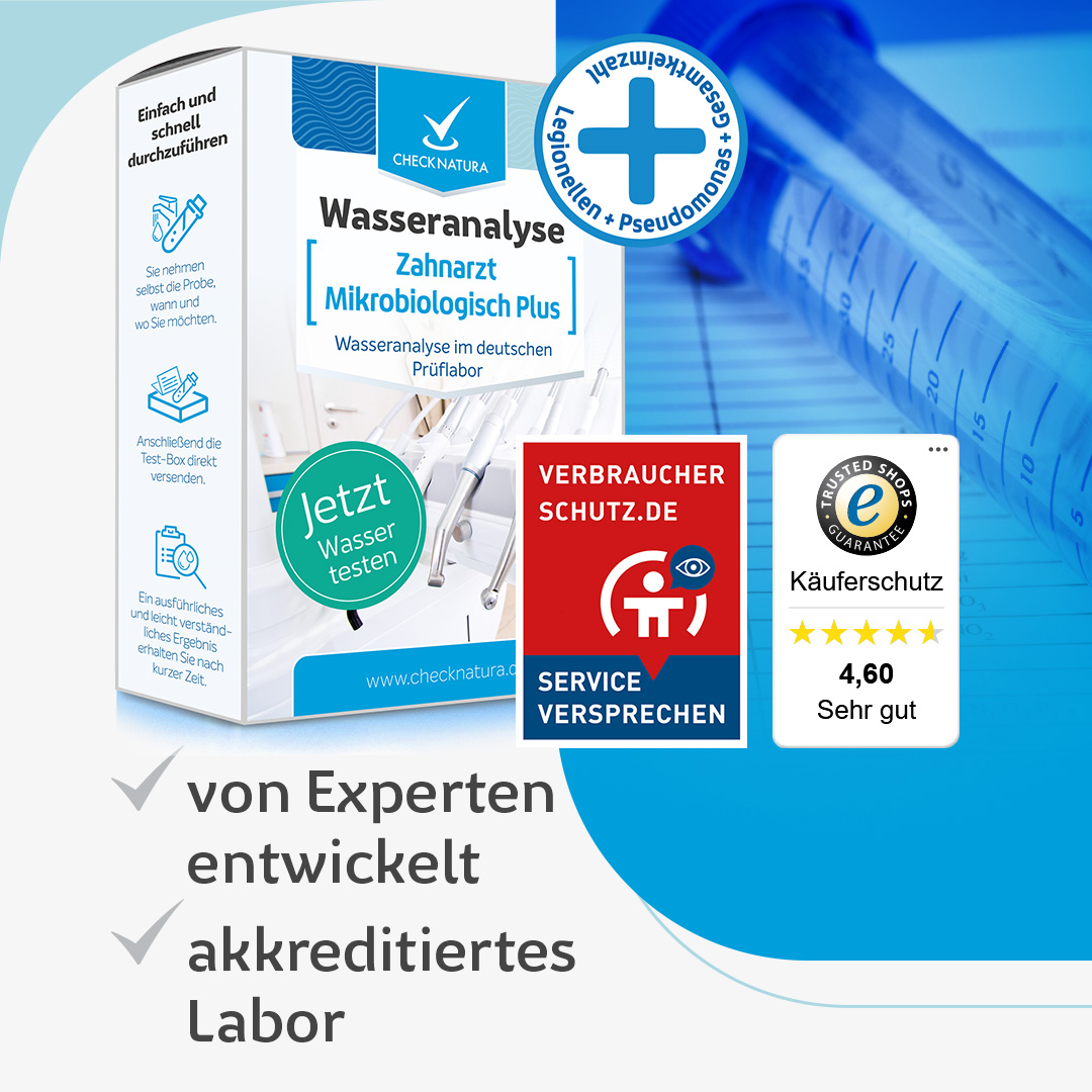 Von Experten entwickelt, Analyse im spezialisierten Labor. 