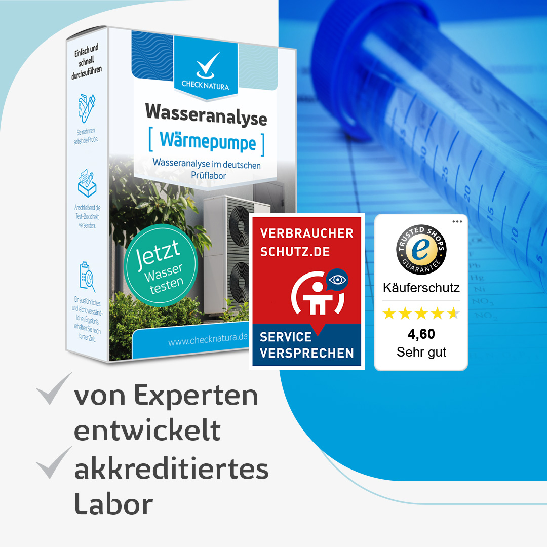 Wasseranalyse Wärmepumpe USPs