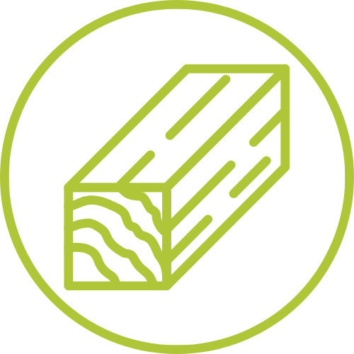 Holzbalken-Icon