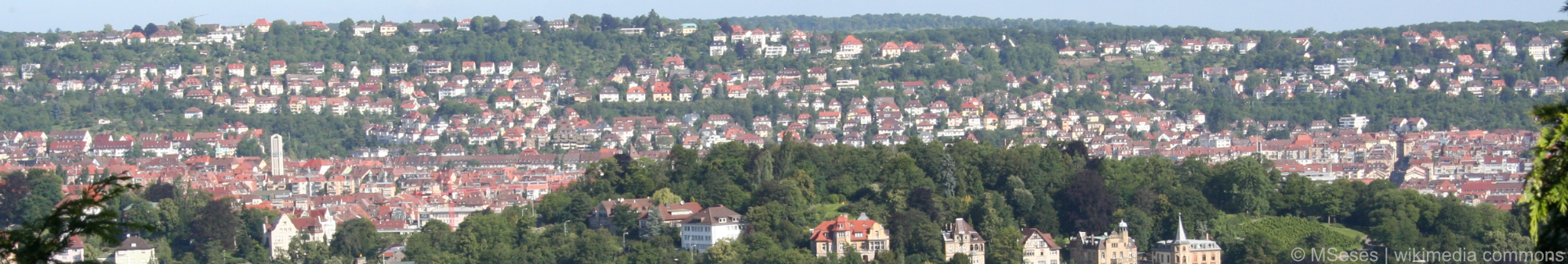 Panoramablick über die Stadt Dortmund