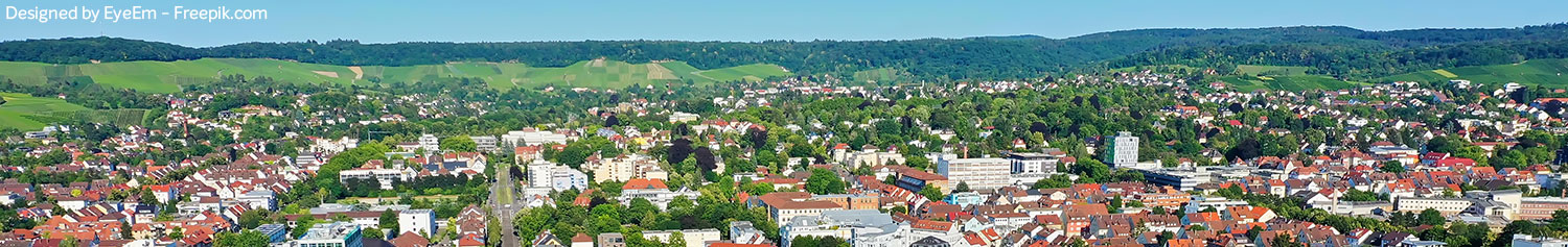 Panoramablick über Heilbronn