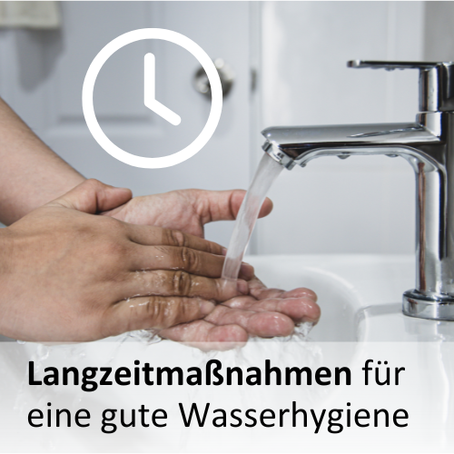 Langzeitmaßnahmen zur Sicherstellung einer guten Wasserqualität in der Praxis. 