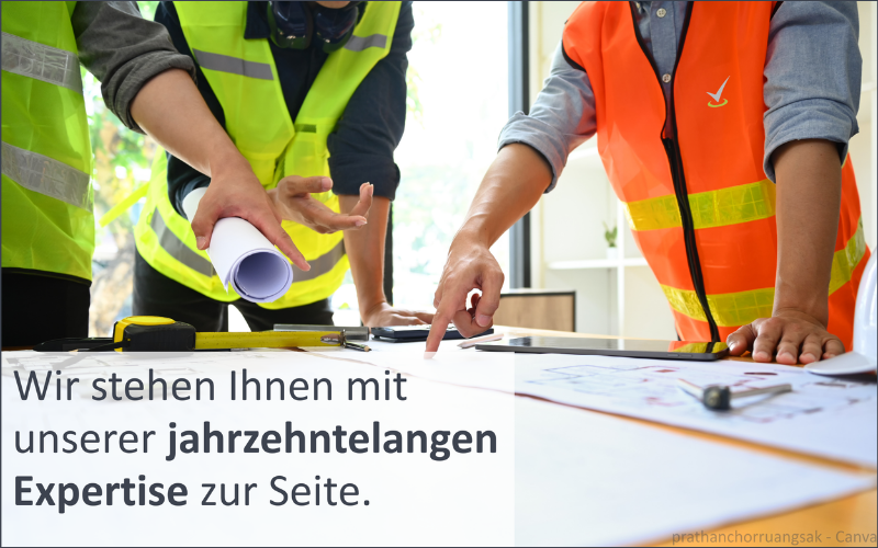 Wir unterstützen Sie mit unserer langen Expertise.