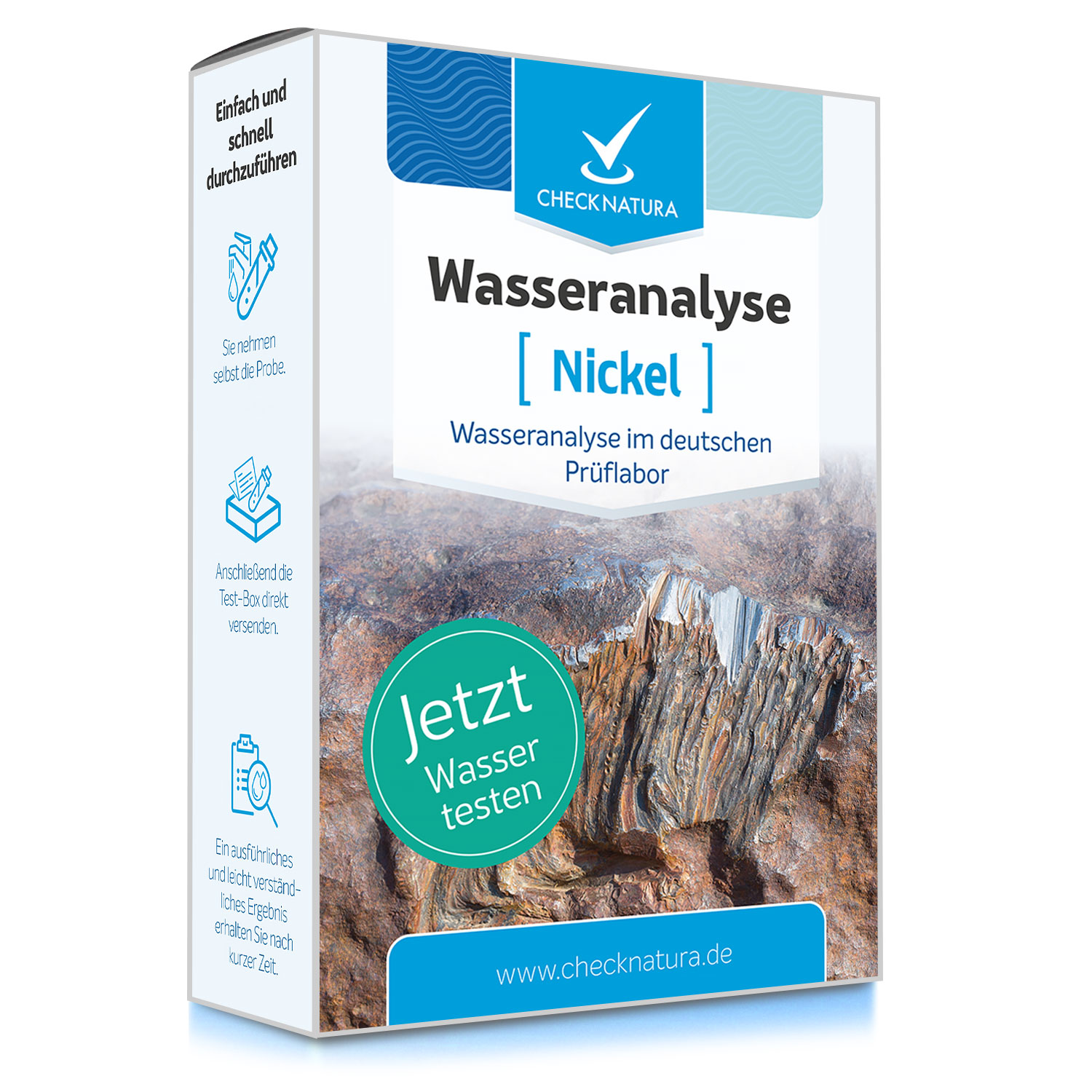 Checknatura Wassertest Nickel