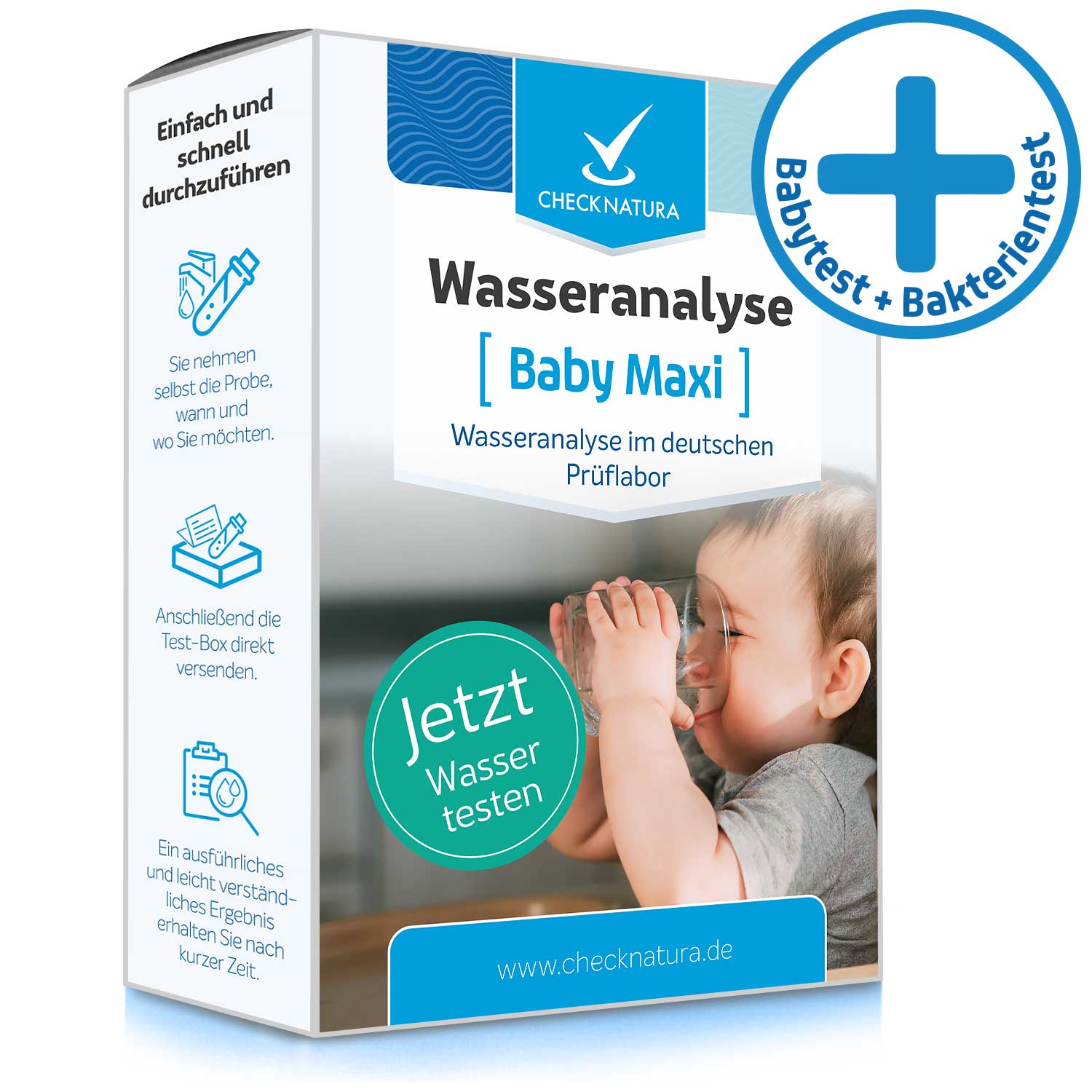 Checknatura Wassertest Maxi Verpackung