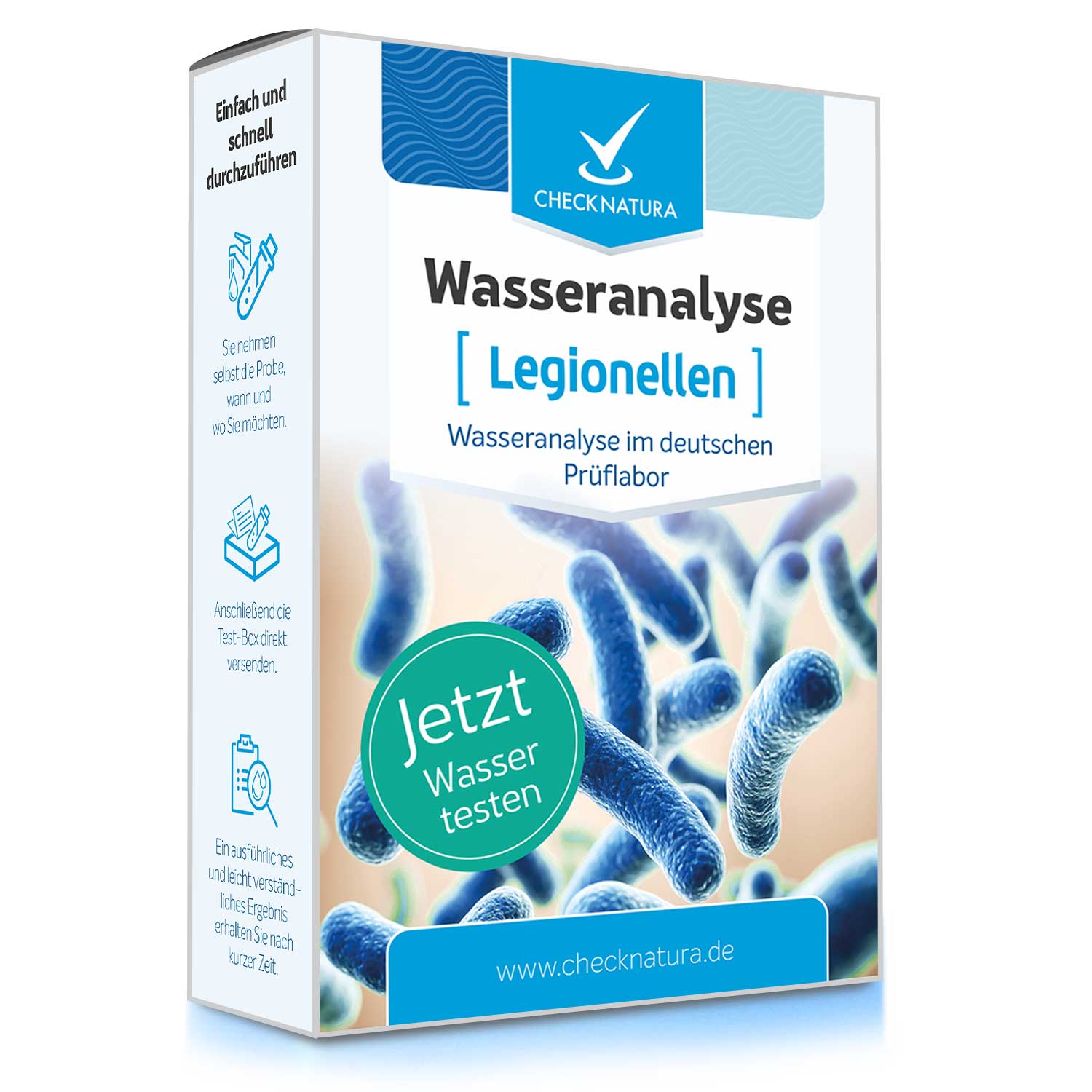 Checknatura Wassertest Legionellen