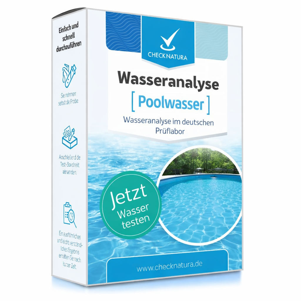 Checknatura Wassertest für Poolwasser