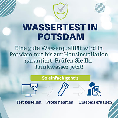 Wassertest Banner Potsdam