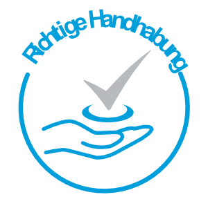Richtige Handhabung Icon