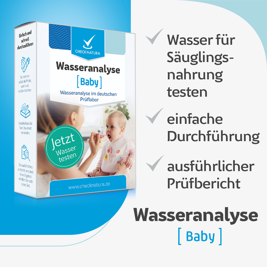 Checknatura Wassertest Baby Vorteile