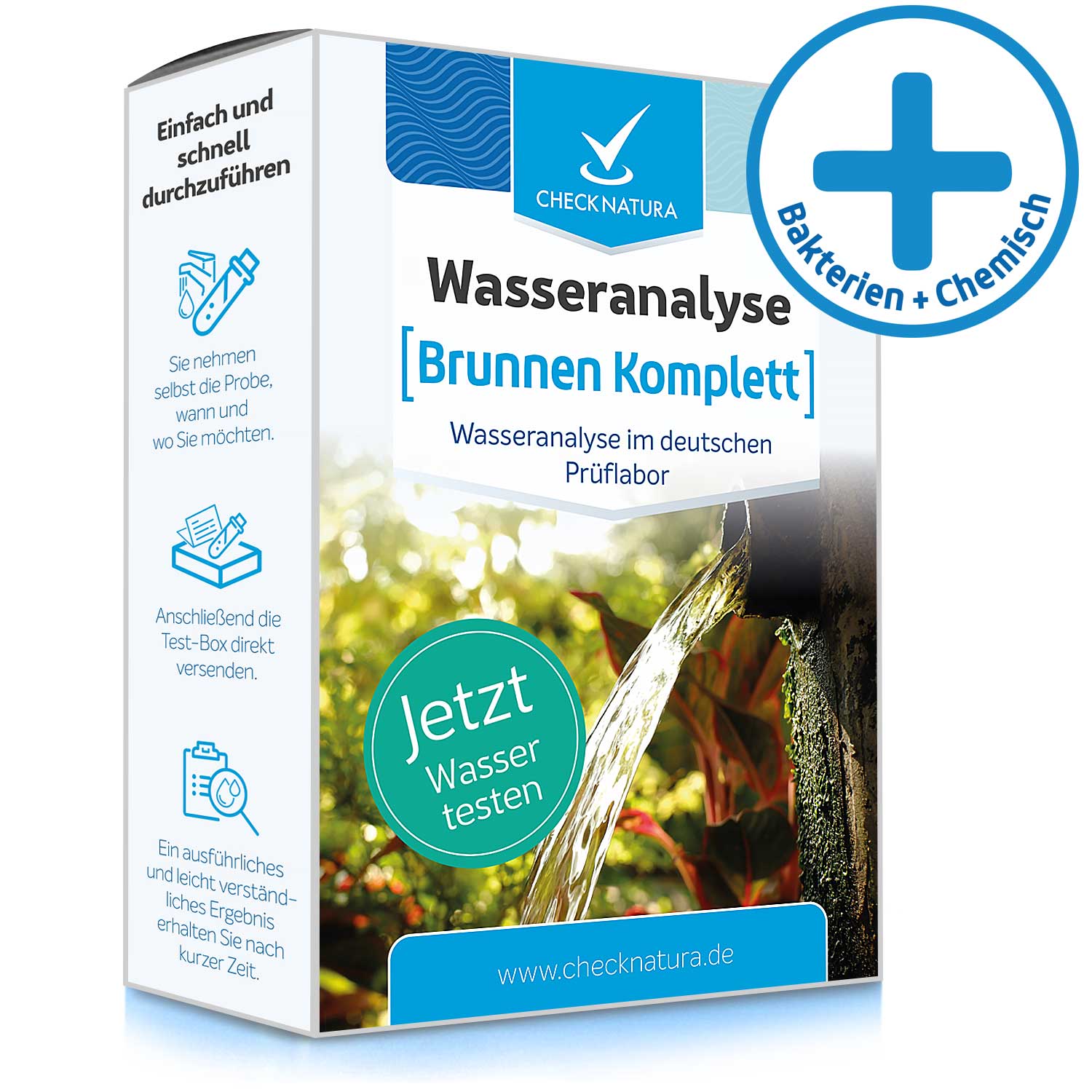 Checknatura Wassertest Brunnen Komplett