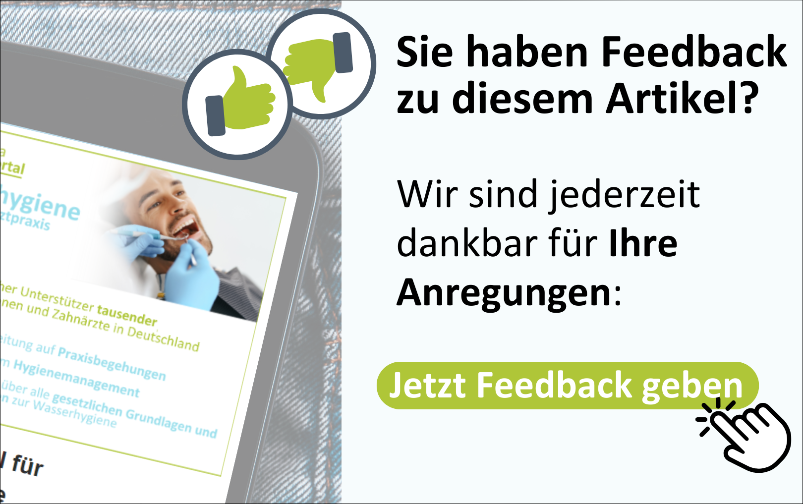 Sie haben Feedback zu diesem Artikel? Wir sind dankbar für Ihre Anregungen! Klicken Sie hier und gelangen Sie zu unserem Feedback-Formular.