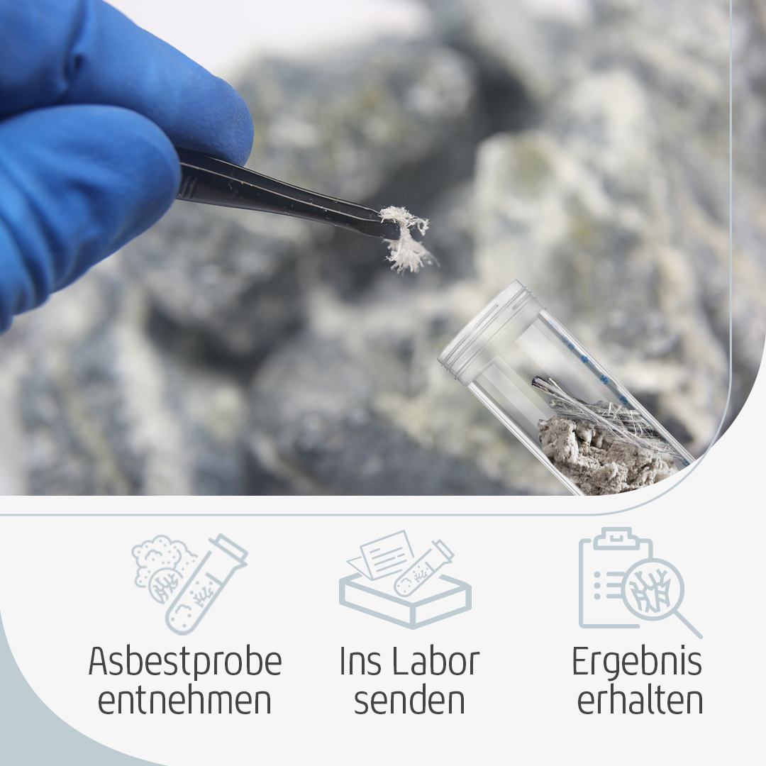 Einfache Asbestanalyse machen