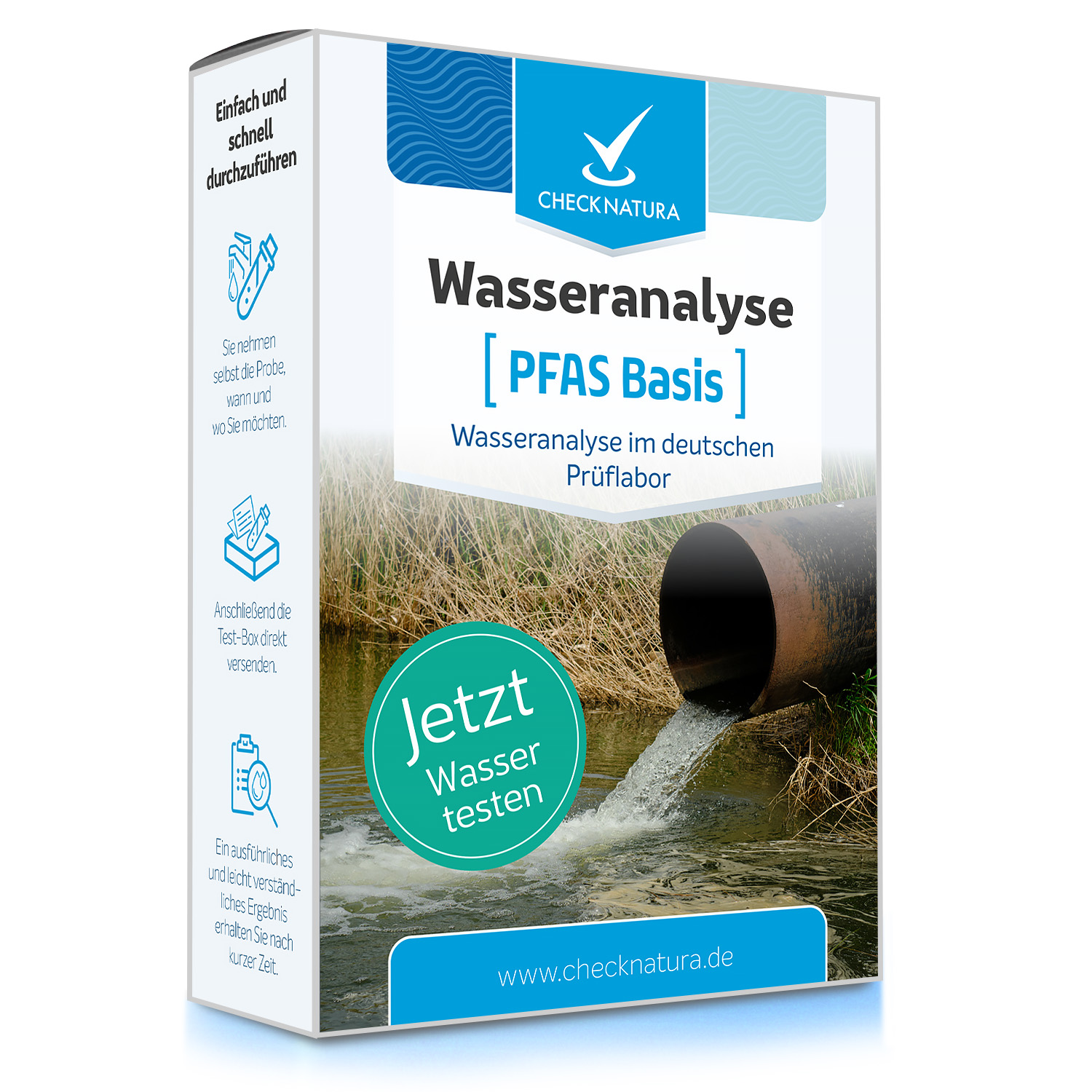 Wassertest PFAS Basis Test