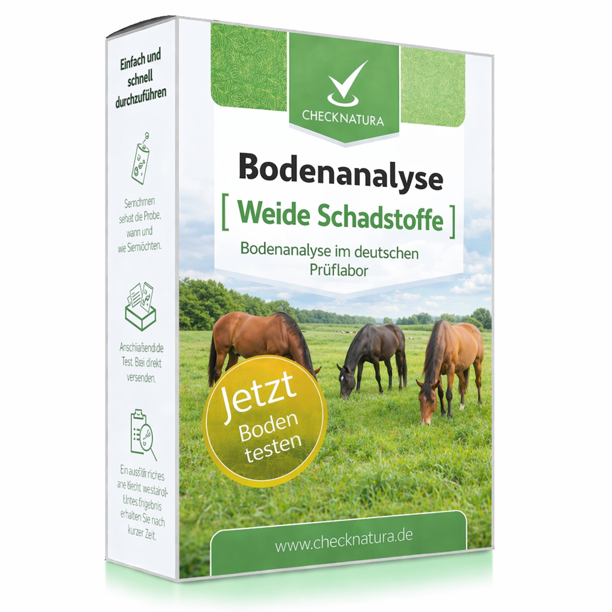 Bodenanalyse Weide Schadstoffe