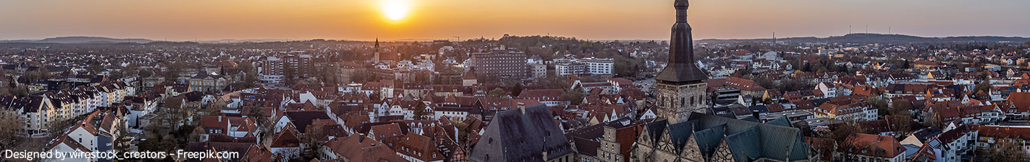 Panoramablick über Osnabrück