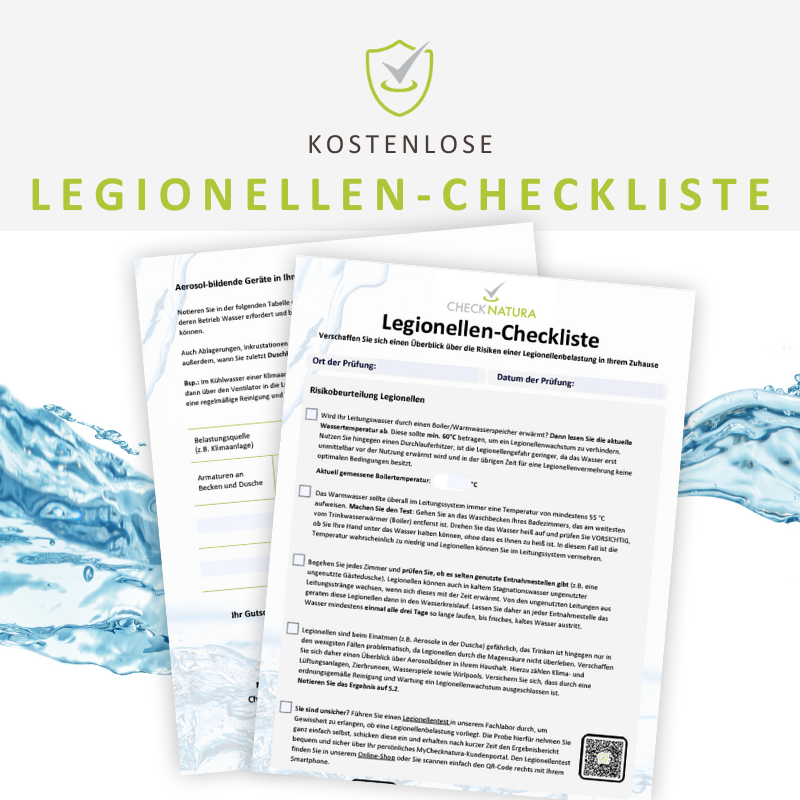 Legionellen-Checkliste Checknatura