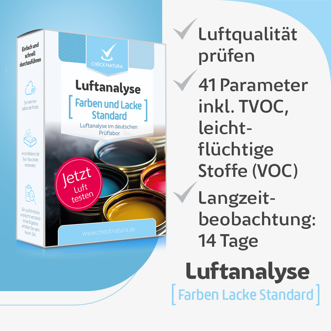 Farben Lacke Standard Lufttest Vorteile