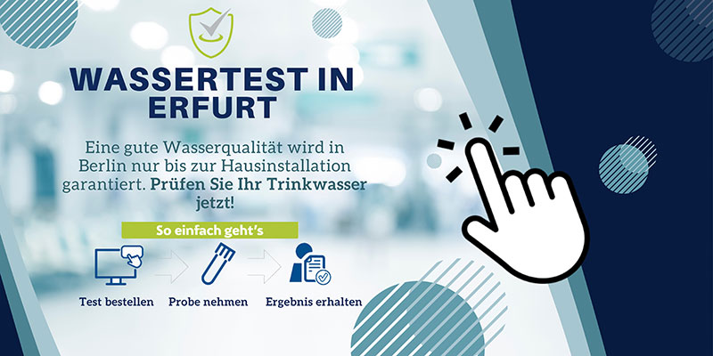 Wassertest in Erfurt machen