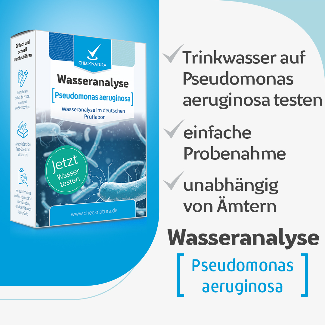 Checknatura Wassertest Pseudomonas Aeruginosa Vorteile