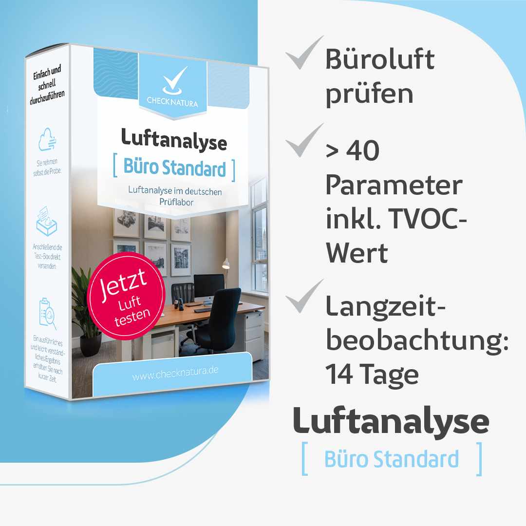 Büro Standard Lufttest Vorteile