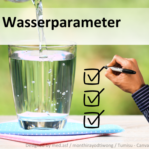 Wasserparameter.
