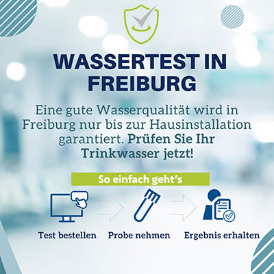 Banner Wassertest Freiburg