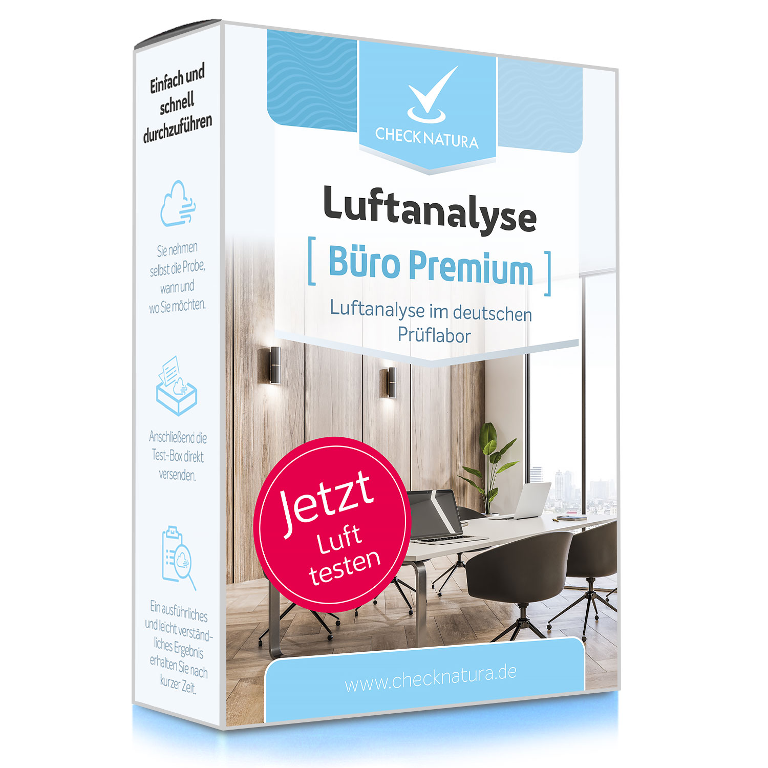 Luftanalyse Büro Premium Luftanalyse Büro Standard