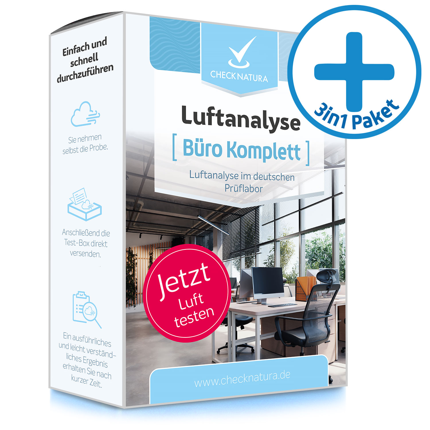 Luftanalyse Büro Komplett