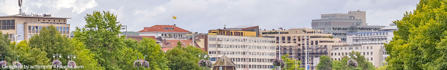 Panoramaausblick von Saarbrücken