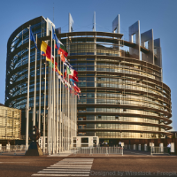 Das EU-Parlament in Straßburg