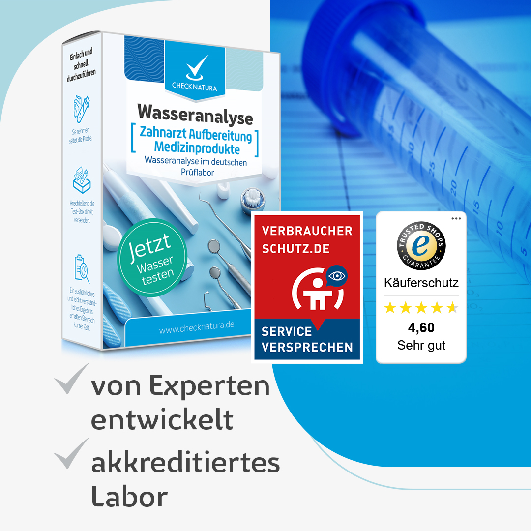 Checknatura Zahnarzt Aufbereitung Medizinprodukte akkreditiertes Labor