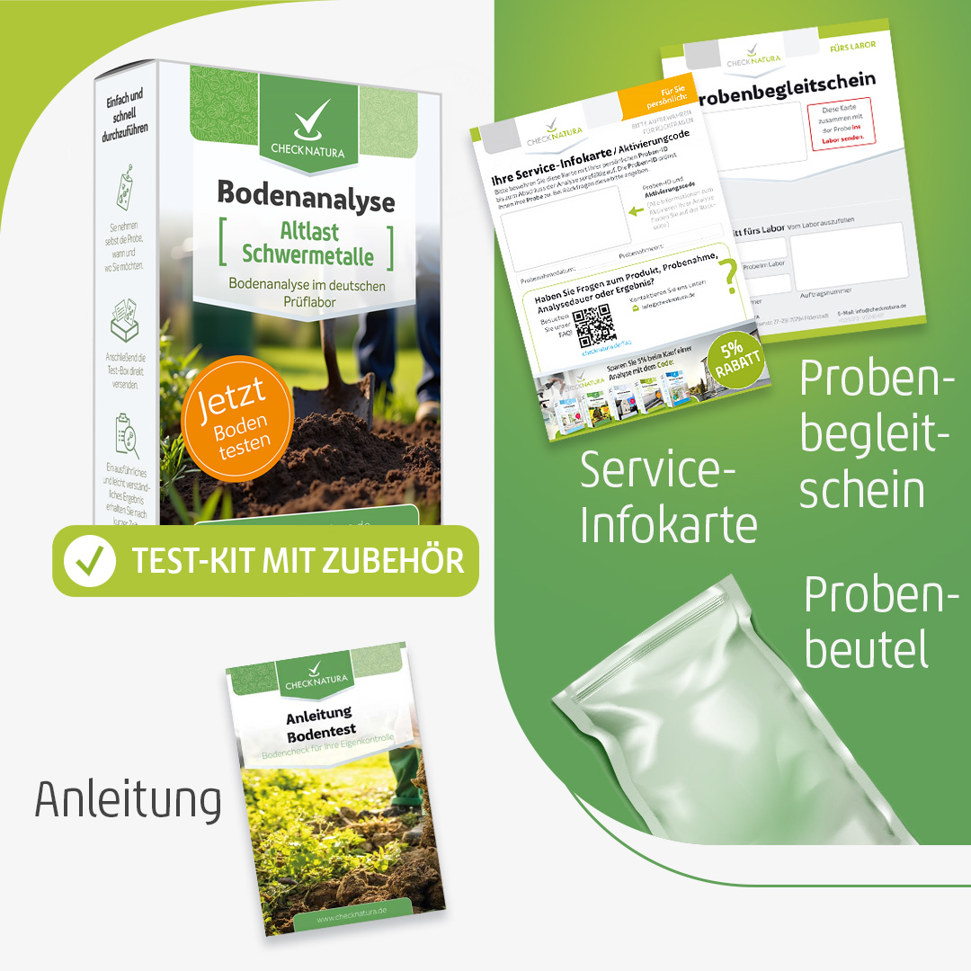 Bodentest auf Schadstoffe