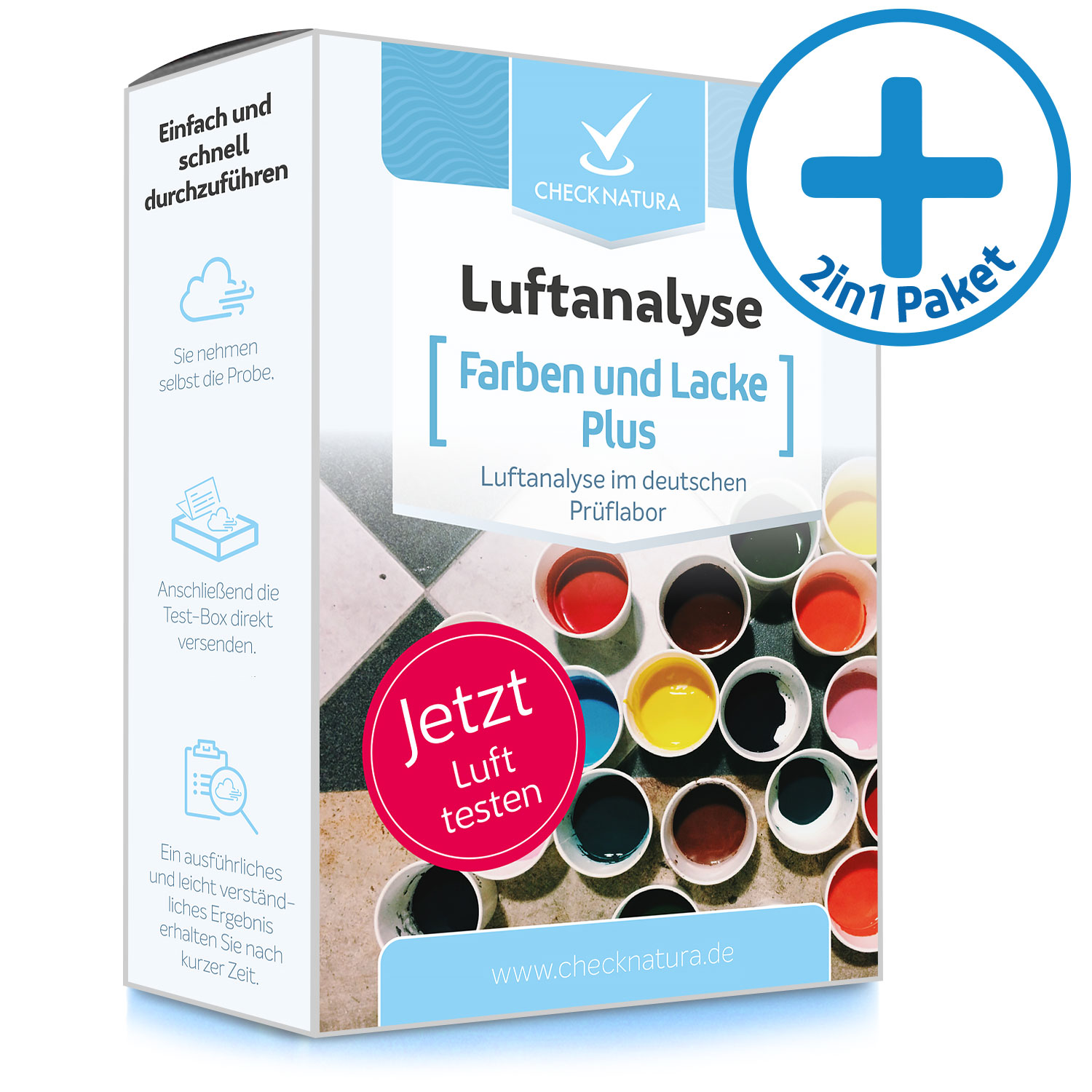 Farben Lacke Plus Lufttest