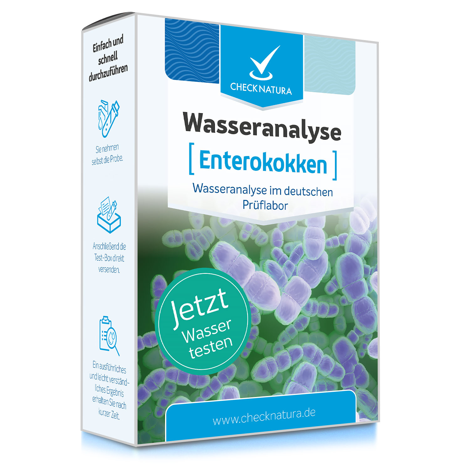 Wassertest auf Enterokokken