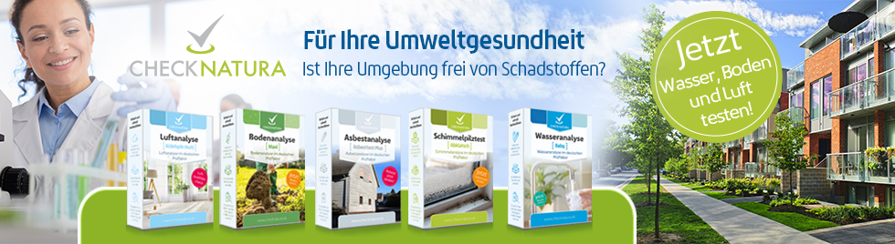 Checknatura: Umweltanalysen mit eigener Probenahme
