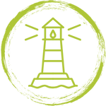 Leuchtturm-Icon