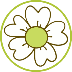 Ein Blumen-Icon
